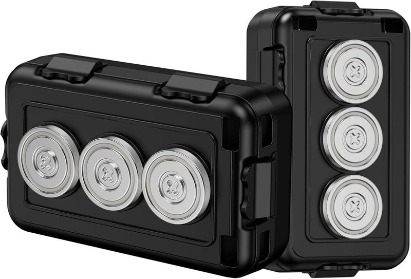 MILADA Magnetic Key Box for Under car,Magnetic Key Holder for car,Hide a Key Magnetic car,Key Hider for car,Waterproof IPX7 Hider Outside - Image 1